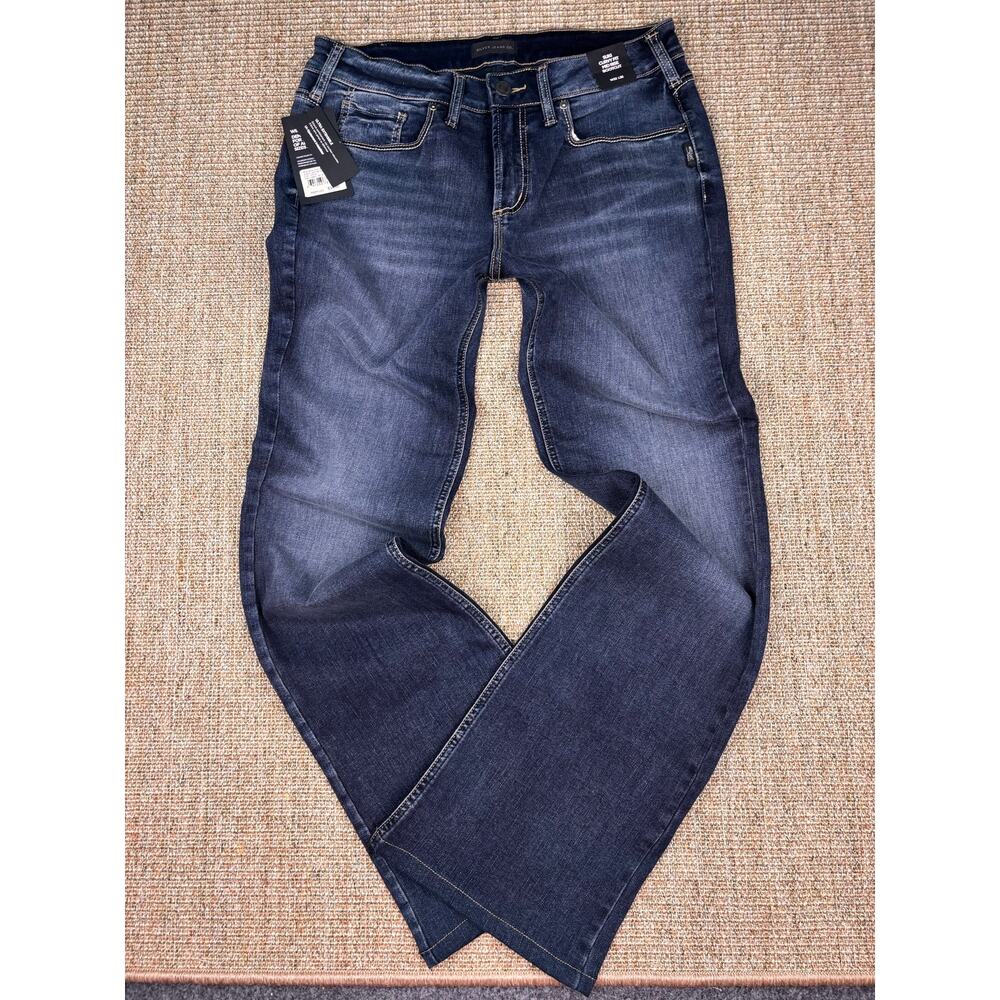 👖 Silver Jeans Co. Suki Curvy Fit Bootcut | W32 L35 | Dark Wash